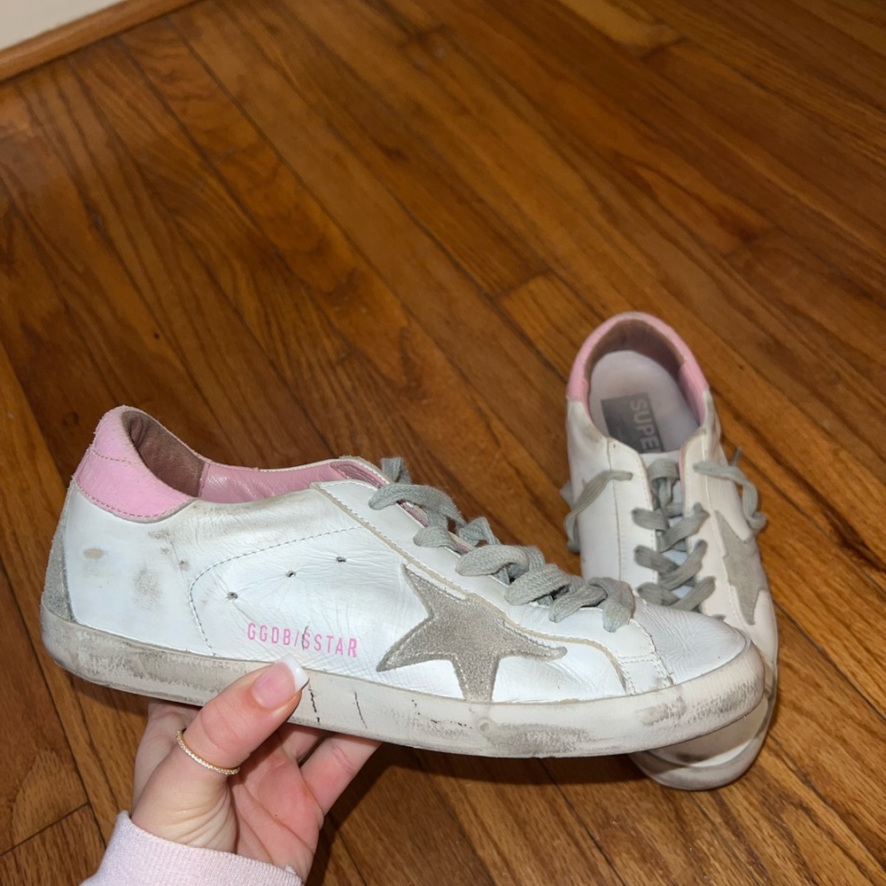 Golden Goose Superstar Size 37 - White/Pink